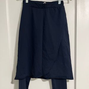 Navy Athletic Skirt